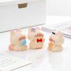 2 Pcs Miniature Cat Figurine Micro Resin Cat Statue Tiny Kitty Decoration for DIY Terrarium Crafts Cake Topper Fairy Garden Moss Landscape Decor
