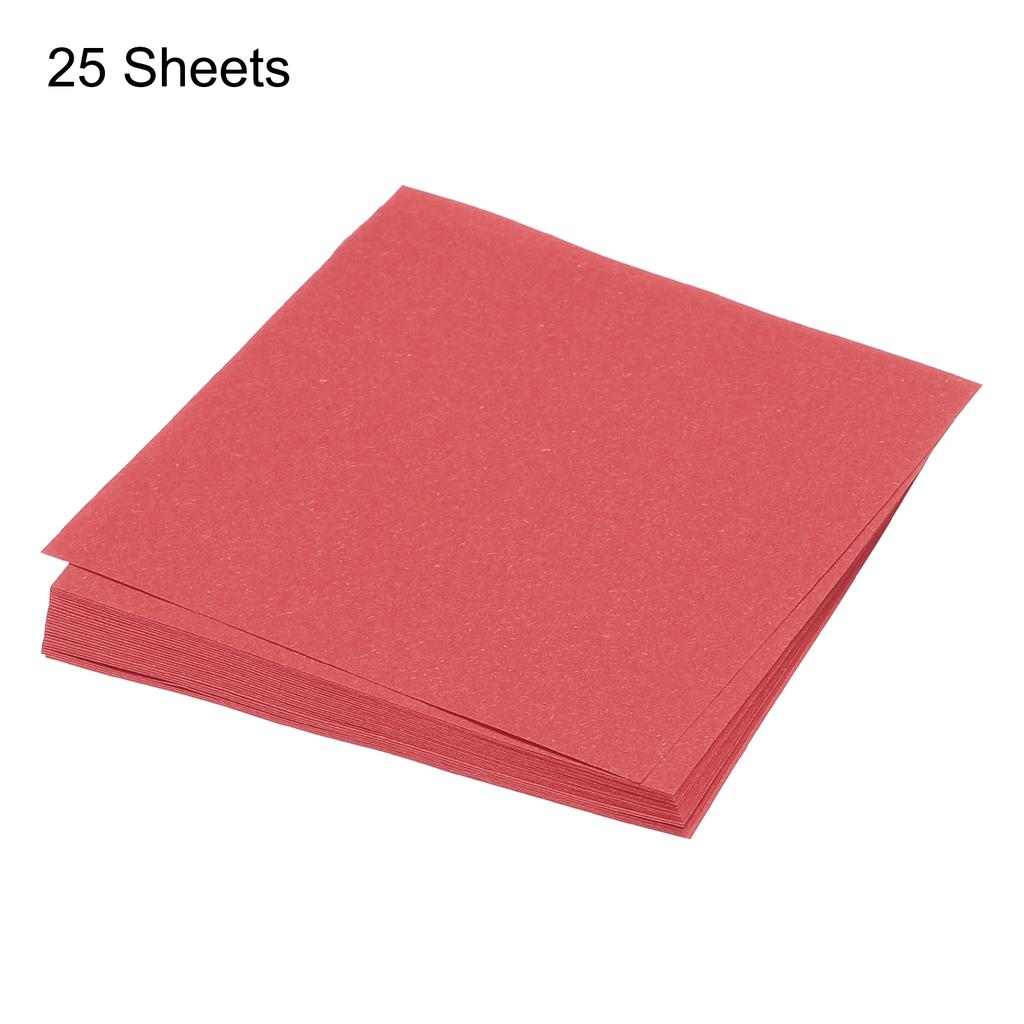 25 Sheet Origami Paper Double Sided Pink 5.5x5.5 Inch Square Sheet for Art Craft Project, Beginners, Gifts Decor