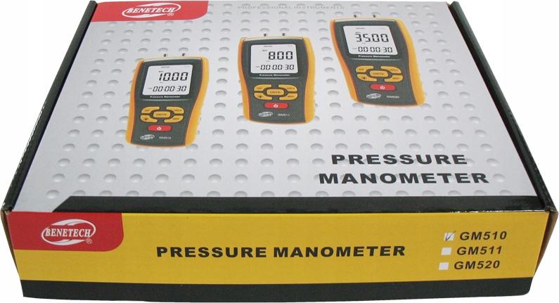 MANOMETER Differential Digital Pressure Gauge USB
