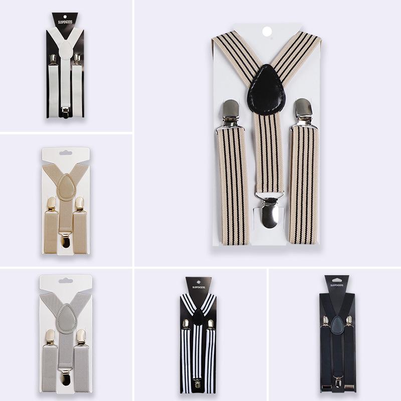Children's Dungaree Suspenders with Elastic Bands and Buckles for Kids' Clothing and Accessories