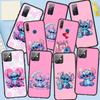 Phone Case for iPhone 17 16 15 Plus X 16E Huawei P30 P20 Lite Redmi Note 14 12 11 13 Pro Max OPPO A60 A80 A40 A18 A38 Blue Lilo Cute Stitch Pink Cover