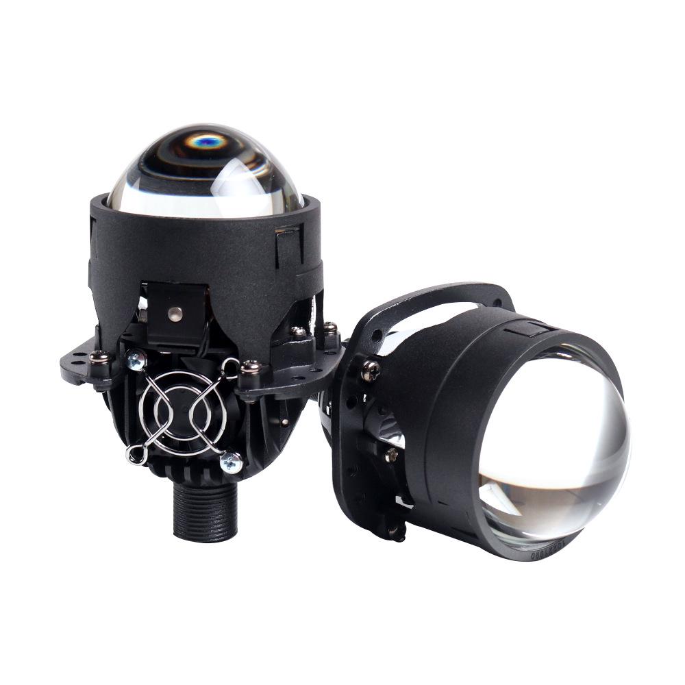 SANVI 2.5" Non-Destructive 40W Bi-LED Projector Headlights, 6000K Super Bright LED.