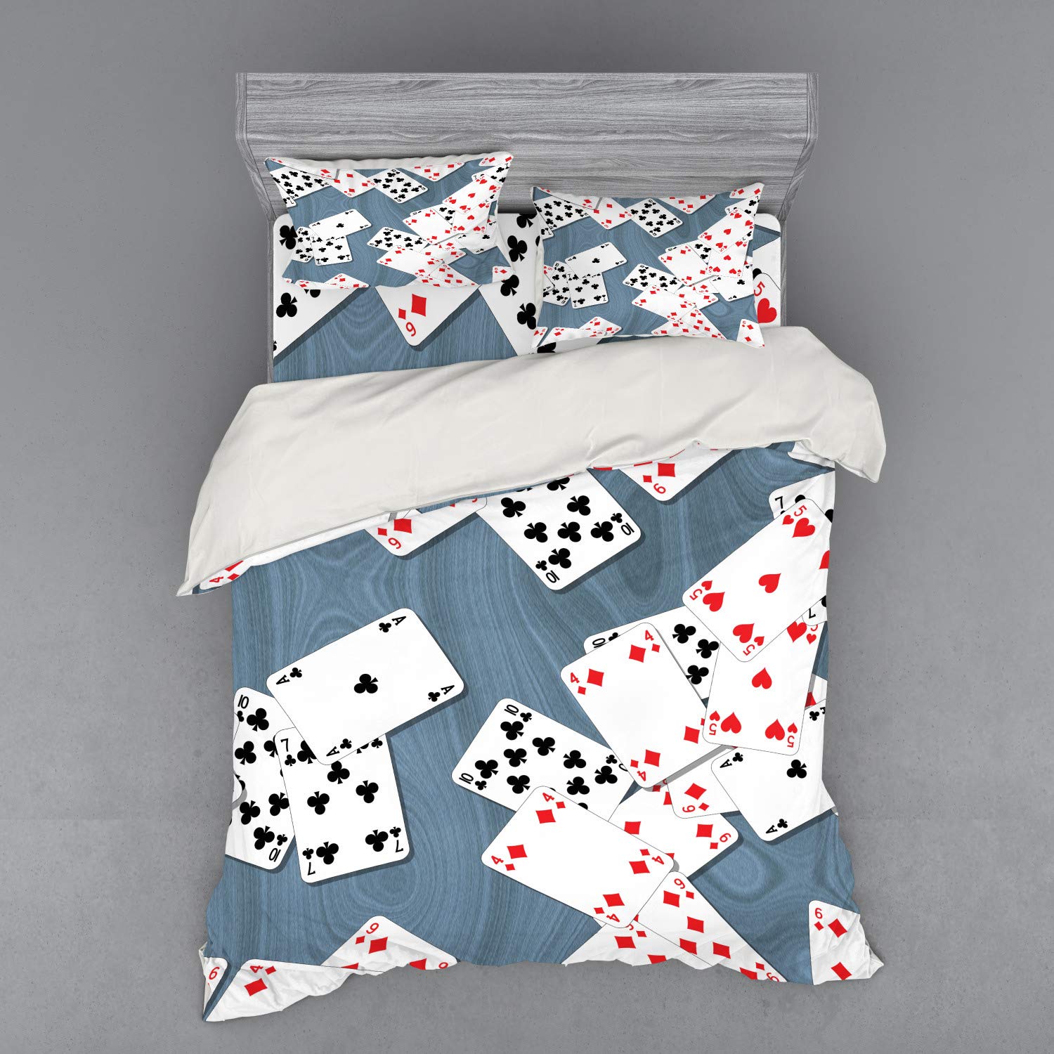 

Comforter Playing Cards S Queen Size Lightweight Down S Bedroom Decor Chip Themed No Comforter Comforter (quilt)-EU Single(135*200cm)3pcs