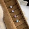 Super Shiny Titanium Steel Star Ear Cuff with Rhinestones - Korean & Japanese Inspired Fashion for Women