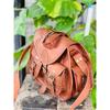 Leather Messenger Bag Goat Satchel Brown Shoulder Real Women's New Genuine