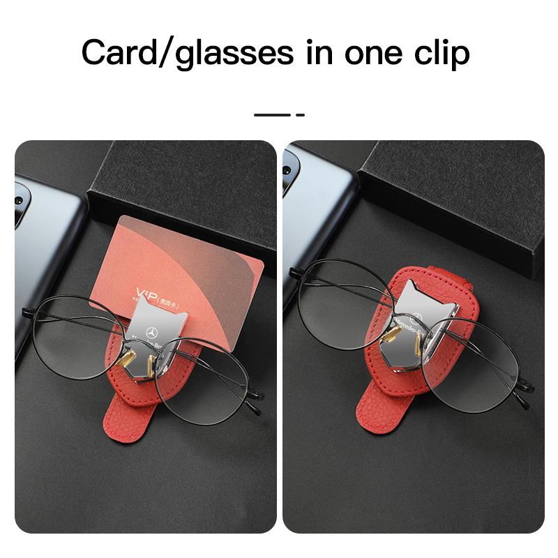 BVK1 2025 Hot Car Glasses Frame Multifunctional Auto Interior Accessories For Mercedes Benz AMG W204 W205 W203 W211 W212 W213 W201 W2