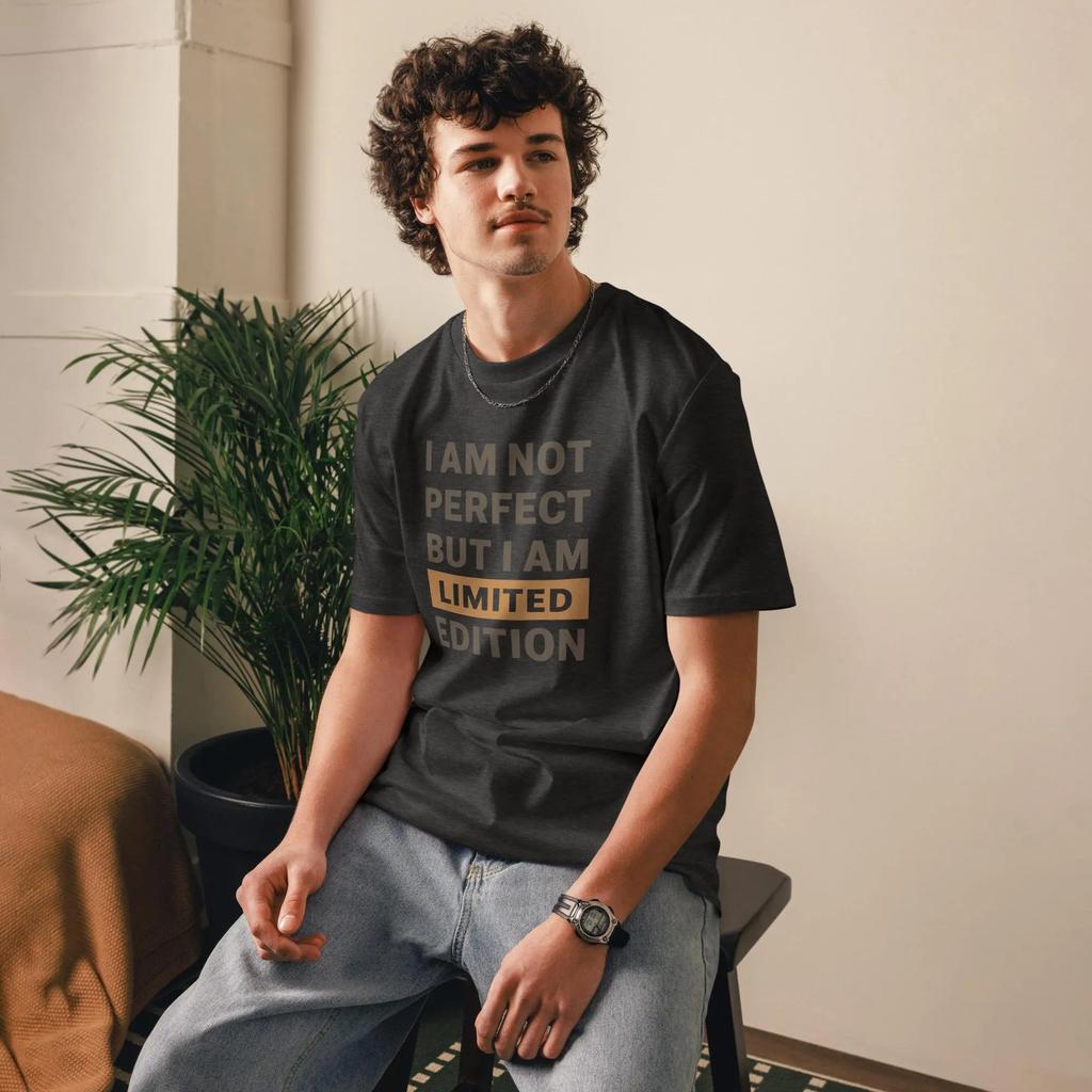 Inspirational Organic Cotton TShirt Limited Edition Graphic Tee Highquality Fashionable Trendy Casual and Comfortable