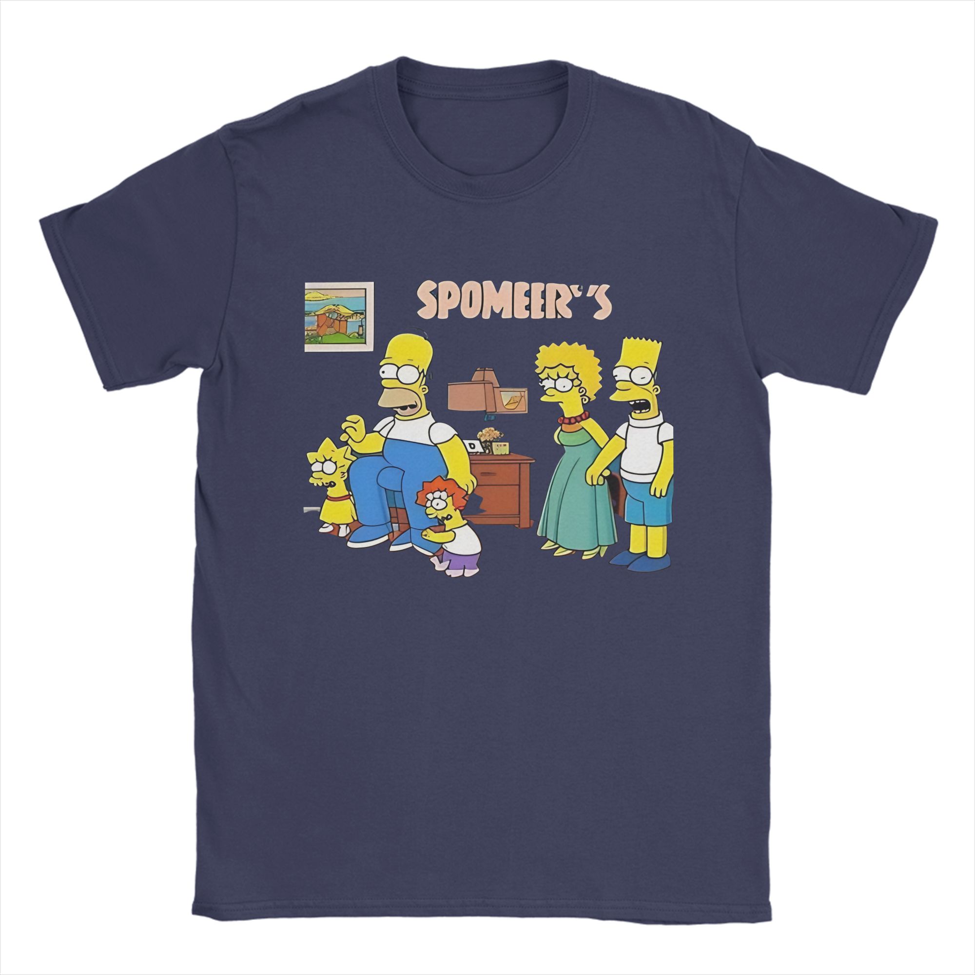 

Funny The SSimpsons T Shirts for Unisex Women 100 Cotton Novelty TShirts Crew Neck Tees Short Sleeve Clothes 4XL 5XL 4XL