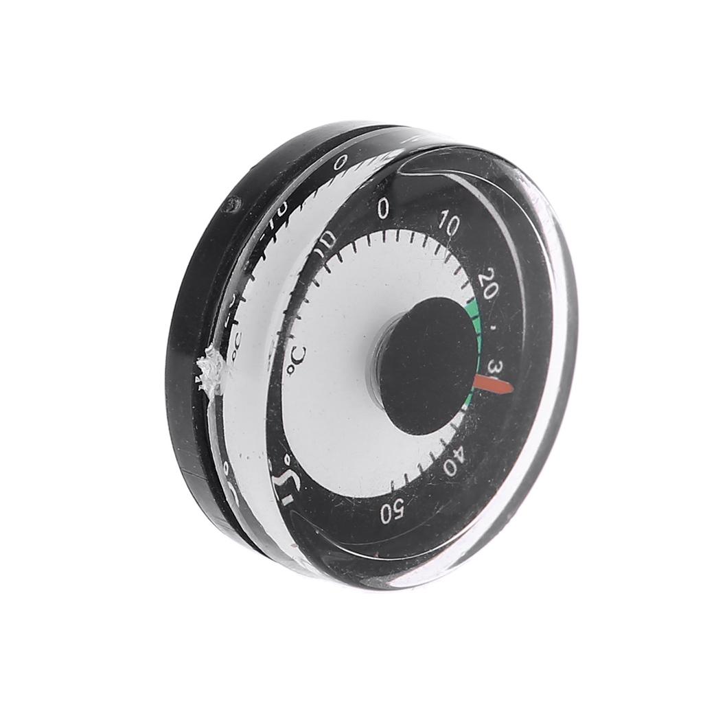 1,1" Zifferblatt-Thermometer -20~50℃ Kunststoff Mini Spiritus Kreisförmiger Temperaturmonitor