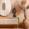 Modern Decorative Figurine - Decorative Sculpture Faces Lovers - FaceS Black