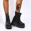 Brand New Ladies INS Chunky Heels Platform Boots Women  Autumn Winter Woman Shoes Fashion Female Motorcycles Boots