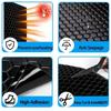 1Pcs Butyl Rubber Composite Car Sound Deadener Soundproofing Board  for Car Door Trunk Hood