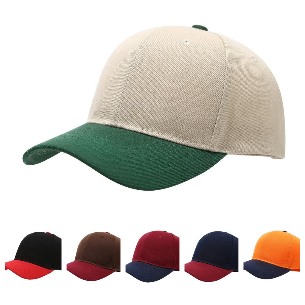 Baseball Cap For Men & Women Unisex All-Season Uv Protection Sun Hat Outdoor Sports Adjustable Stitched Brim Dad Hat Snapback