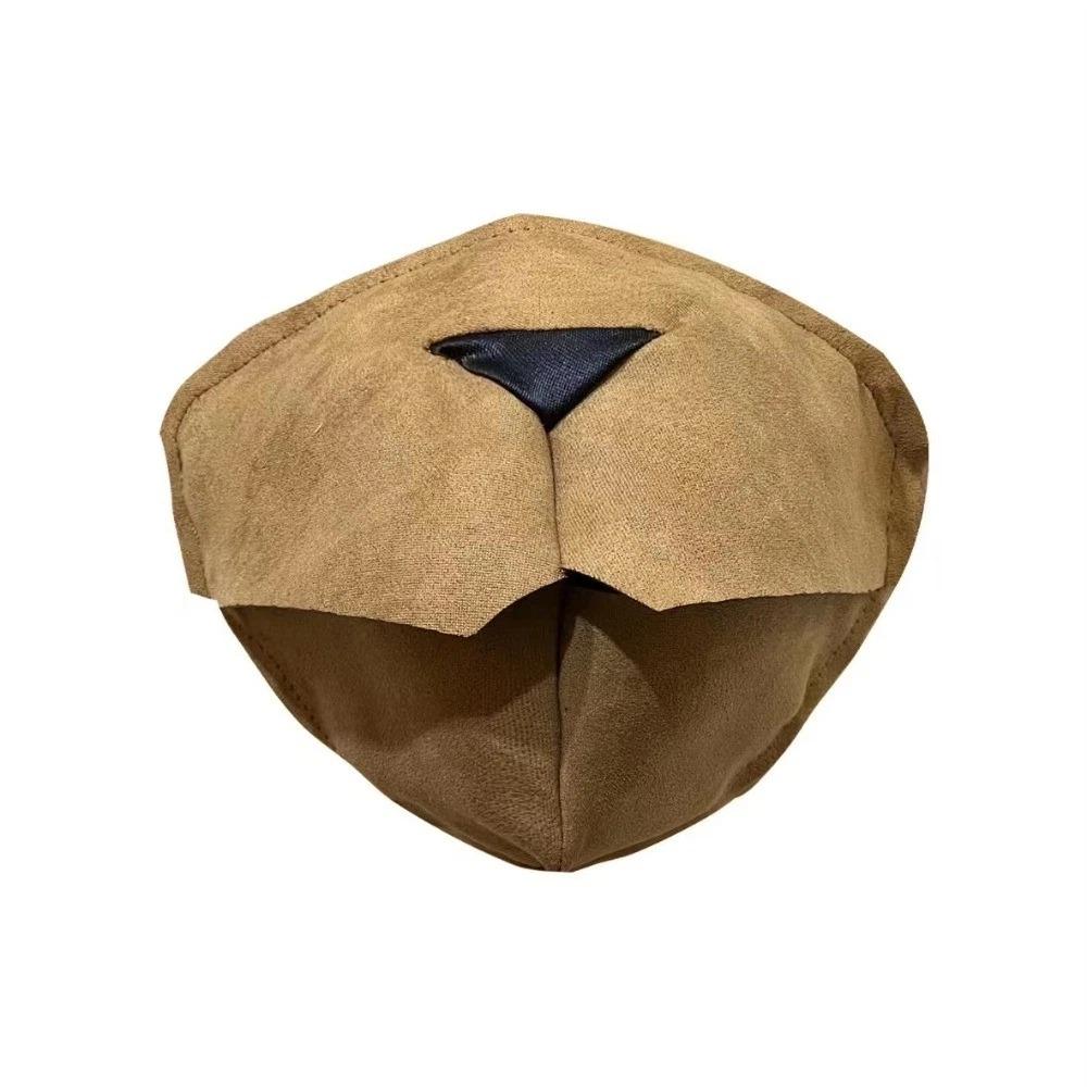 

Breathable Animal Mask Movable Bird Beak Mask Novelty Bird Beak Face Cover Festive Dress Up Dog