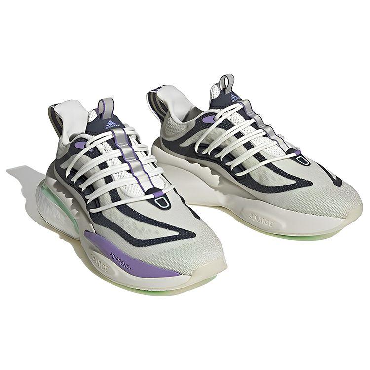 Adidas Alphaboost V1 Comfortable Versatile Shock Absorbing Non-Slip Durable Low-Top Training Running Shoes Women sneaker White Black HP6616