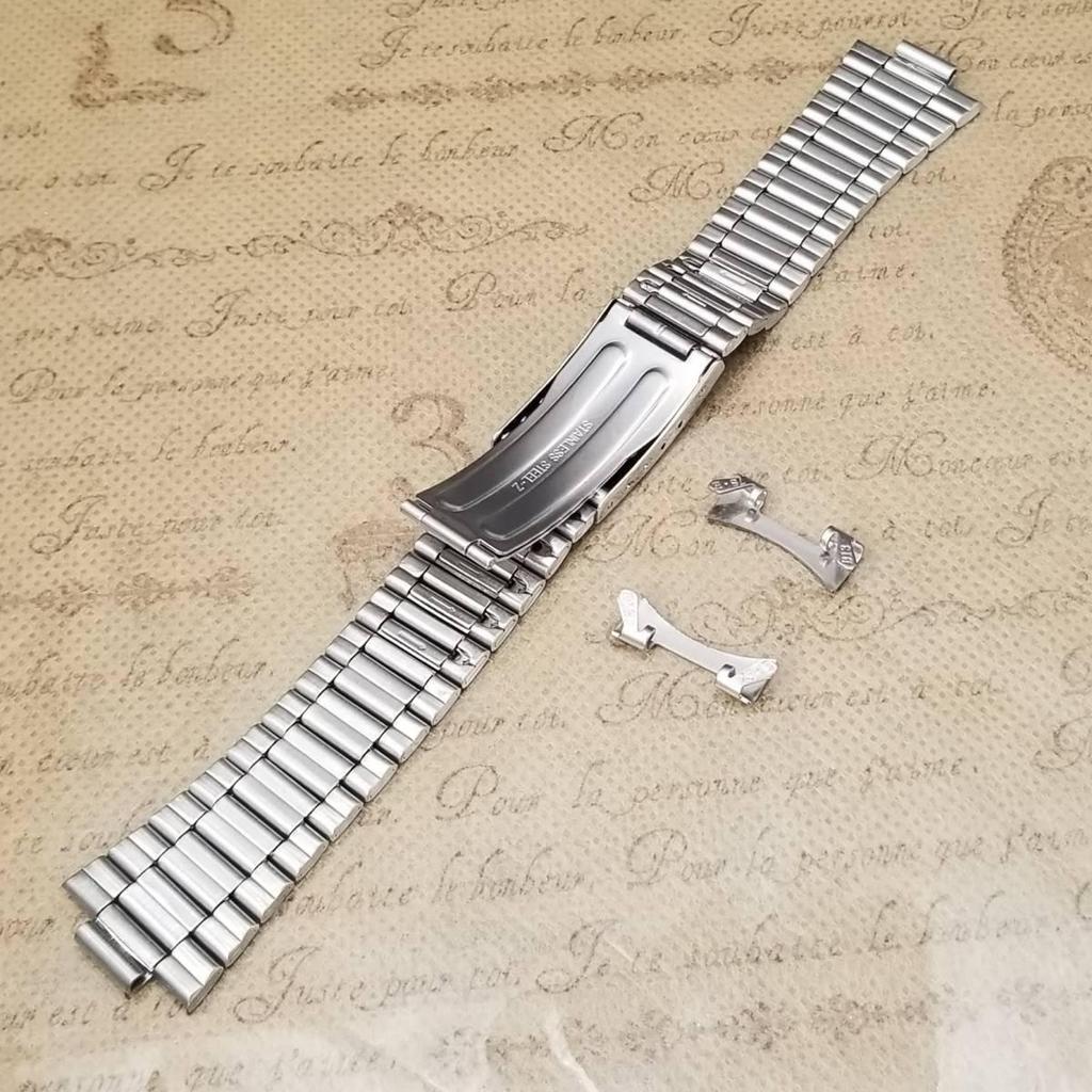 Used Genuine Seiko 19mm Band 7S26-0480, 7009-3040, 7S26-3040, 7S26-3040, 7009-3041 Stainless Steel Belt B1375S