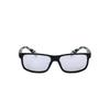 Herren S Schwarze Quadratische Sonnenbrille Sp0023 02c 1