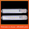 VP 1pc High Quality 10*1.7cm Mini LED Portable 5V 8 LED USB Lighting Computer Mobile Power Lamp Night Light
