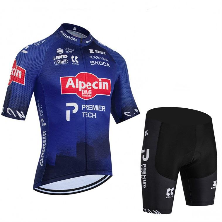 Summer Short Sleeve Cycling Suit Men's Mountain Road Bike Riding Breathable Quick-Drying Top Set 2026