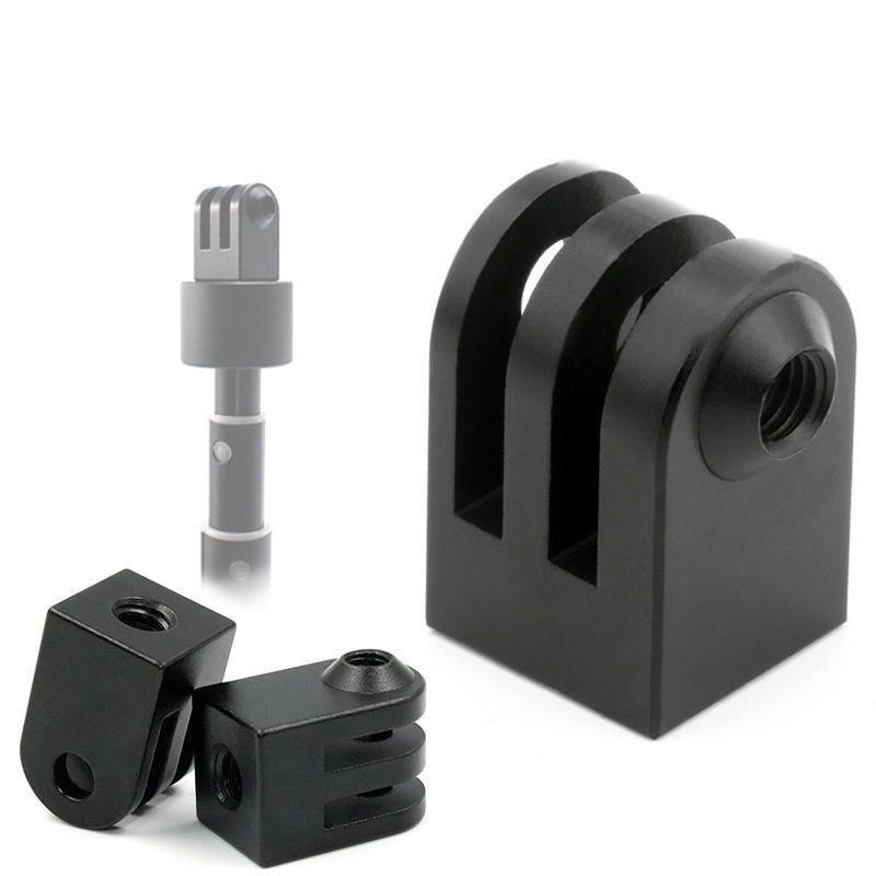 Mini 1/4" M6 Tripod Screw Adapter Aluminum Monopod Mount Base For 13 12 11 10 9 Action Camera Accessories
