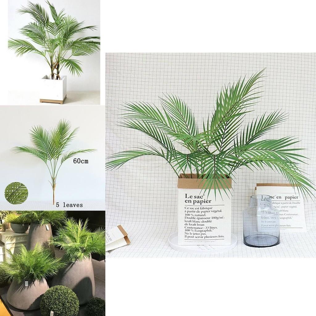 Artificial Plants Indoor Outdoor Fake Leaf Foliage Bush For Home Garden And Wedding Decor