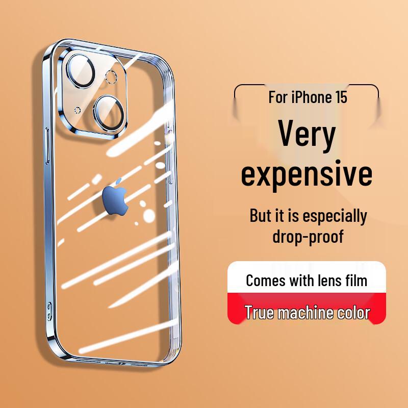 Nai Xiaoya Ultra-Thin Airbag Anti-Drop Phone Case iPhone 15 (6.1-inch)