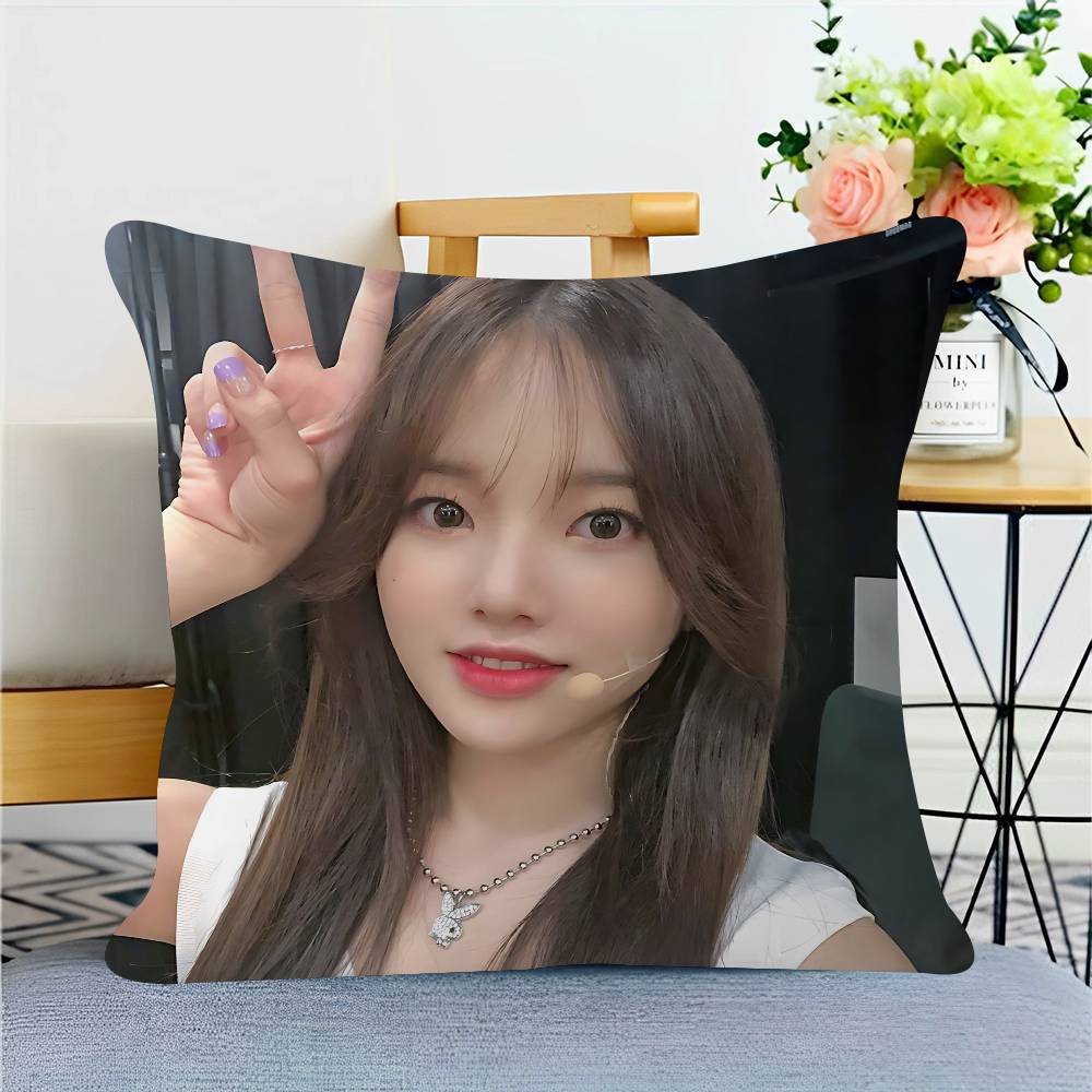Singer L-Lee-Soojin Cushion Cover Car Throw Pillow Case For Sofa Car Christmas Gift 40x40cm 45x45cm