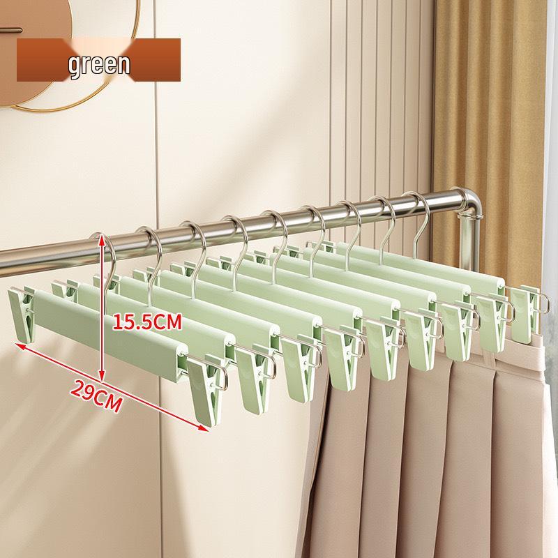 Non-Slip Double-Position Thick Plastic Clothes & Coat Hanger for Bedroom Storage