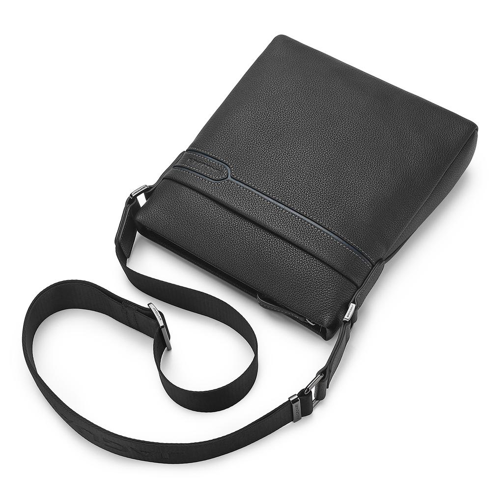 New JAGUAR Genuine Leather Cow Leather Shoulder Bag Regular Men's Black JX1T1220341101