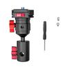 Secure 1/4 Inch / 3-Claw Thread Aluminum Alloy Adapter Base For Universal Tripods Light Stand Camera Mount