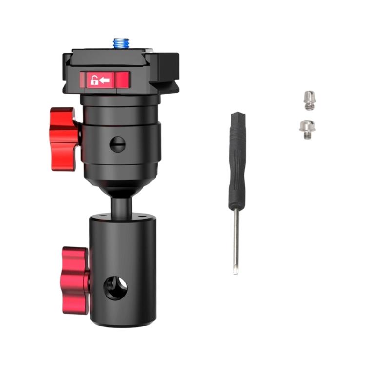Secure 1/4 Inch / 3-Claw Thread Aluminum Alloy Adapter Base For Universal Tripods Light Stand Camera Mount