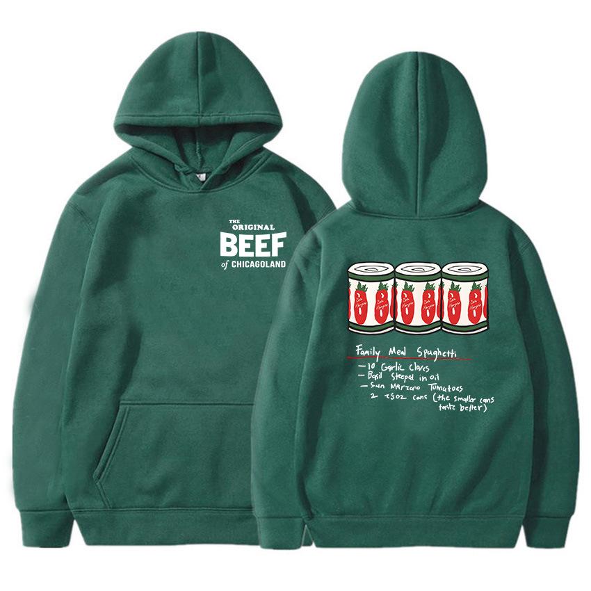 Pánské oblečení The Original Beef of Chicagoland Mikiny Módní Mikiny s dlouhým rukávem Dámské Ležérní Harajuku Sudaderas