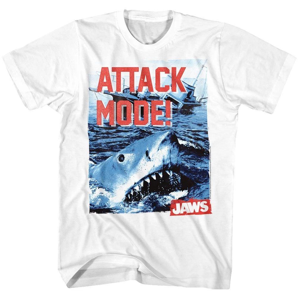 Jaws Attack Mode Movie Shirt 140