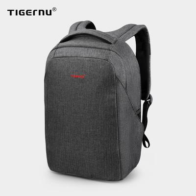 Tigernu Fashion Men Anti Theft Nárazuvzdorný 15,6palcový notebook USB nabíjecí batoh Cestovní pánský Mochilas Neformální školní taška pro chlapce