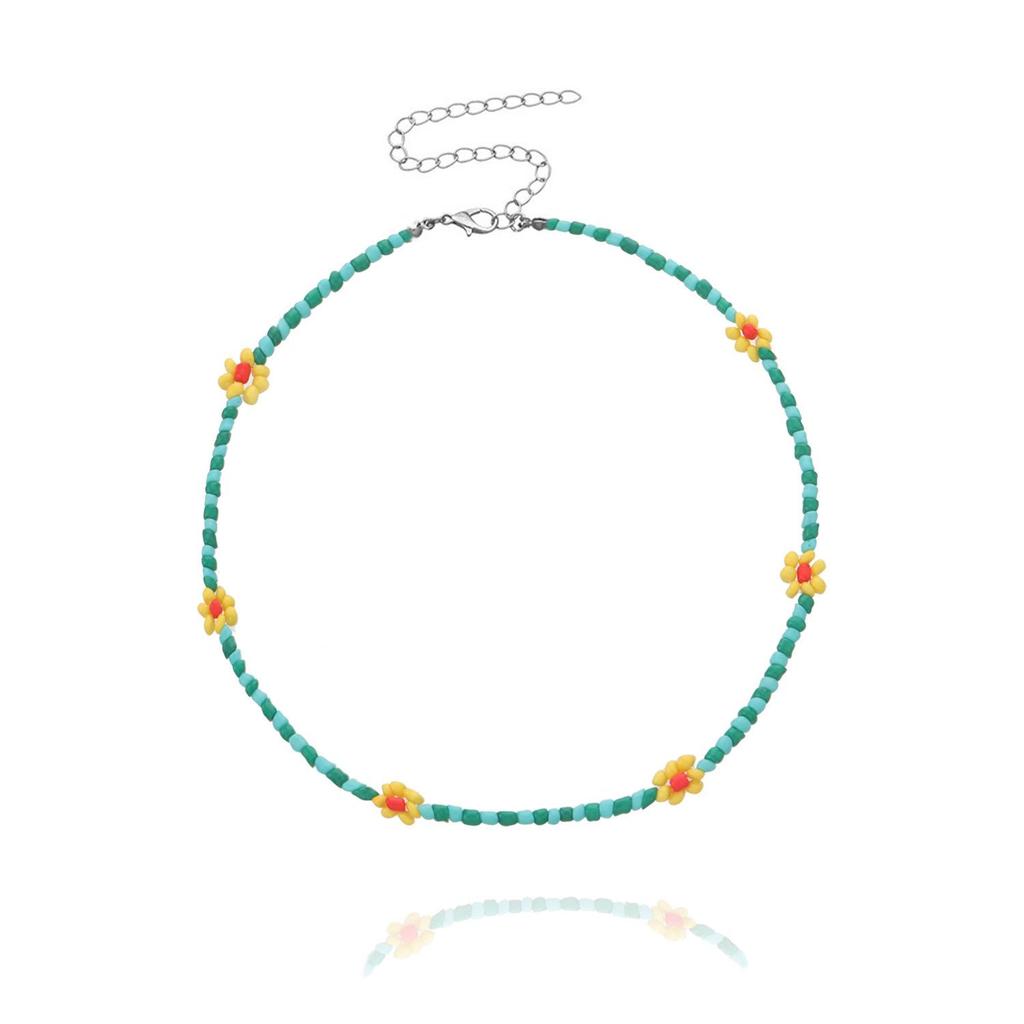 Exquisite Korean & Japanese Style Women's Beaded Necklace