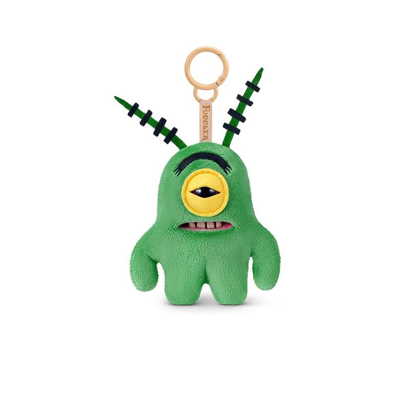 SpongeBob Plush Pendant, Ugly Cute Teeth Monster Keychain, Kids Birthday Gift