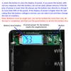 8*18650 Batteries Case No Soldering Charging Case Digital Display LCD Creen Mobile Power DIY Kits Battery Box