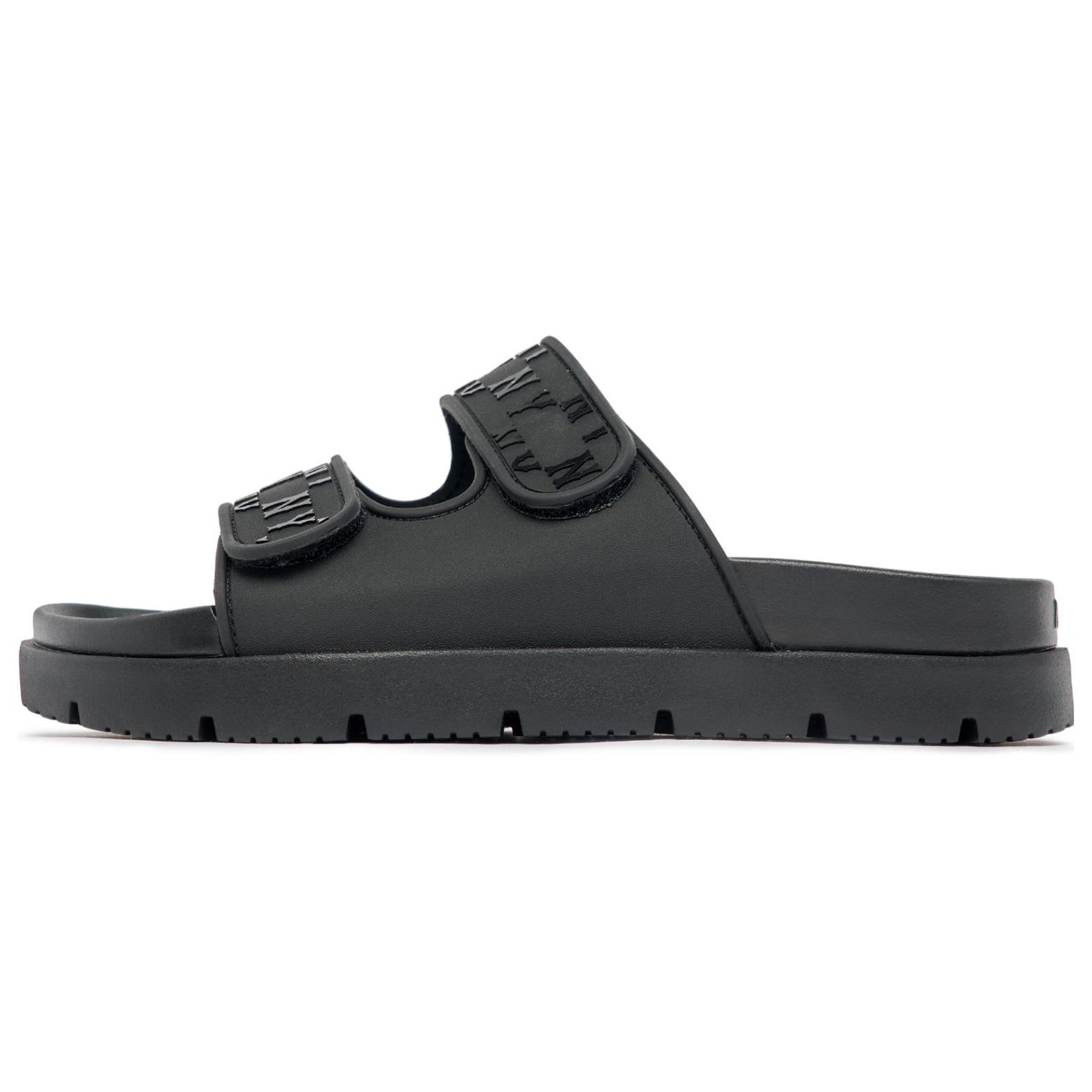 MLB Slipper Chunky Bouncer Rutschfest Langlebig Badeschuhe Unisex Schuhwerk Schwarz 3ALPCBT33-50BKS 38 black