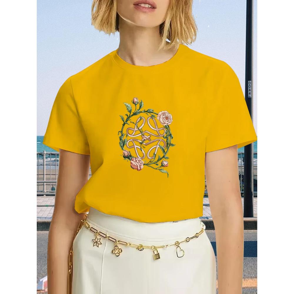 Heißer Verkauf Damen T-Shirt Designer T-Shirts Buchstabenaufdruck Kurzarm Luxusmarke Oberteil Rundhals Damen und Herren T-Shirts