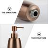 1 pcs. Home stainless steel soap travel bottle (rose gold) | Liquid soap dispensers