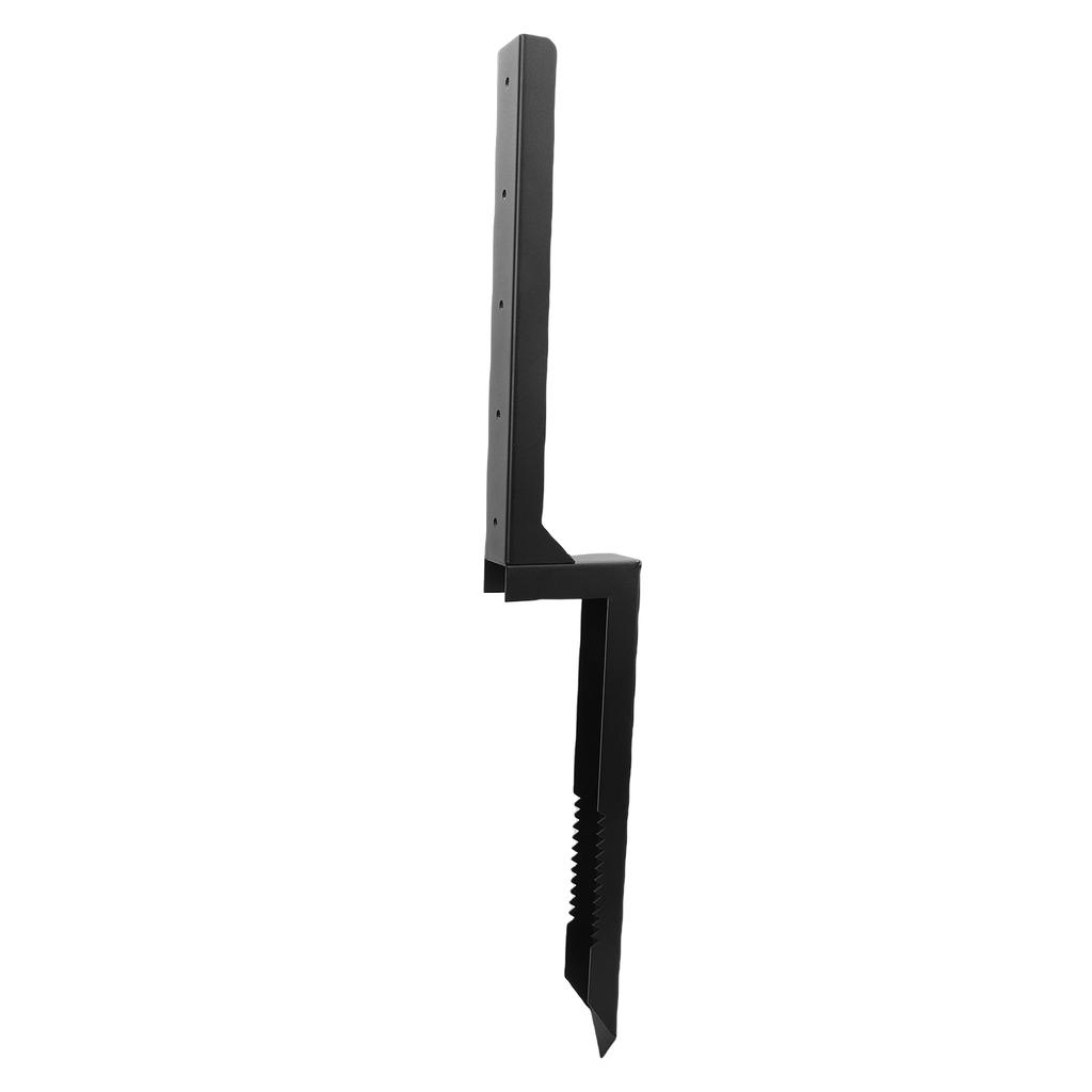 Fence Post Repair Kit Heavy Duty Steel Fence Post Anchor Stakes for Tilted Broken Wood Support