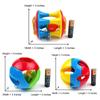 Toy Ball, Plastic Bell, Rattling Ball, Medium To Large Parrot Bite Toy Bird Supplies, Bird Toy Set