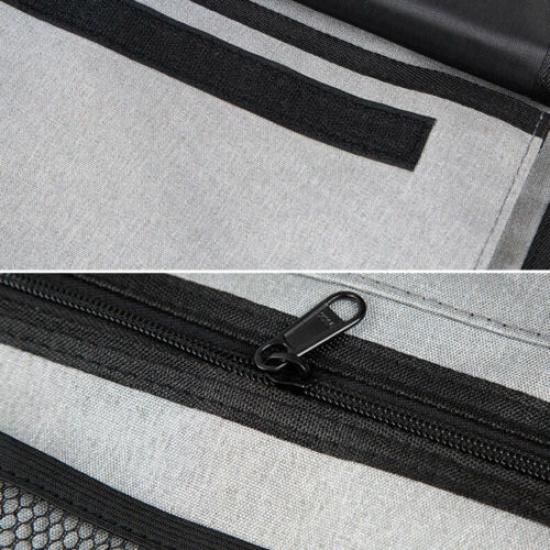 1x Car Trunk Storage Bag Organizer Hanging Net Rear Seat Storage Bag Accessories