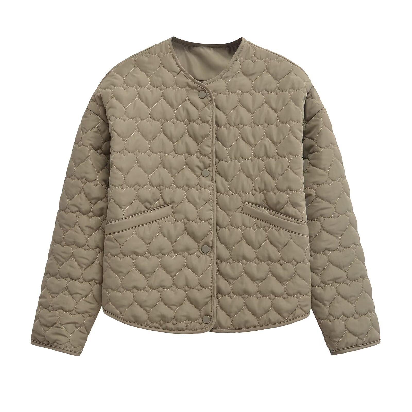 

Женская осенне-зимняя легкая однотонная простая куртка, повседневные удобные топы S