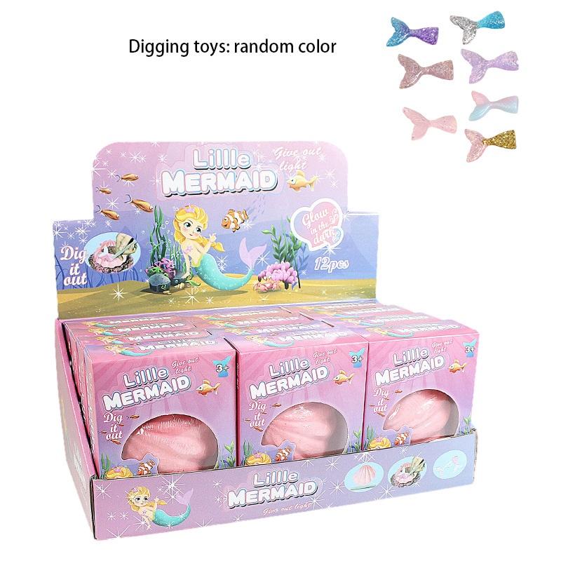 Archäologische Ausgrabung Meerjungfrauen-Fossil Pädagogisches Spielzeug für Grundschüler