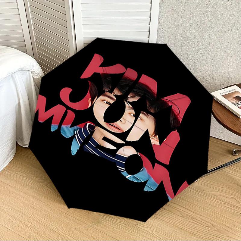 1 Stück SUHO EXO Automatischer Faltregenschirm - Kompaktes 8-Rippen-Design, Langlebiger Kunststoff & Eisen, Leicht für den Täglichen Gebrauch im Freien, a0929152