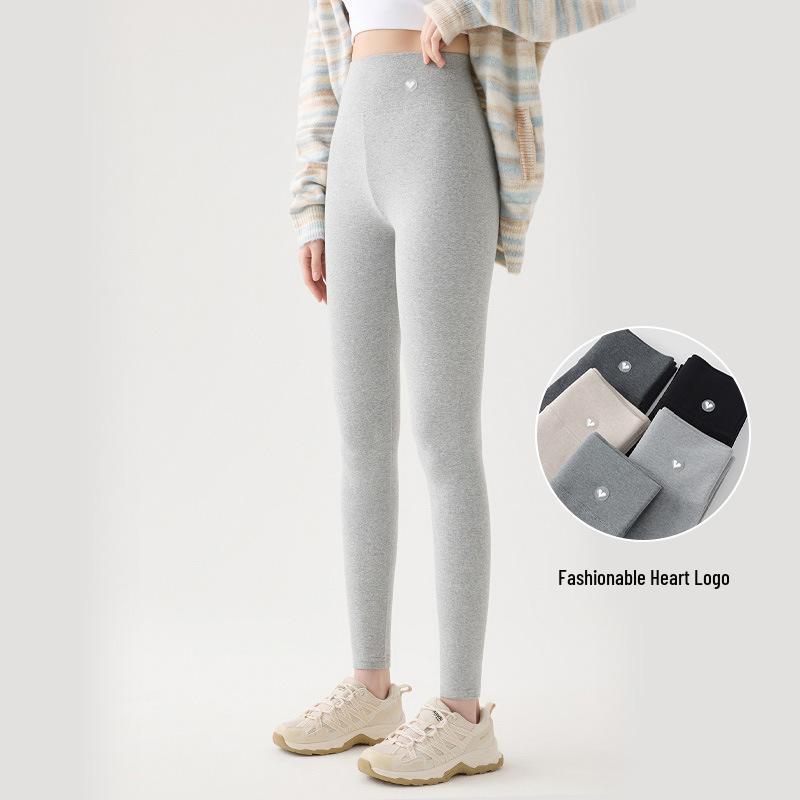 

2026 High-Waist Slimming Stretch Cotton Base Layer Cropped Pants - New Style Fashionable and Skin-Friendly for Spring & Autumn XL