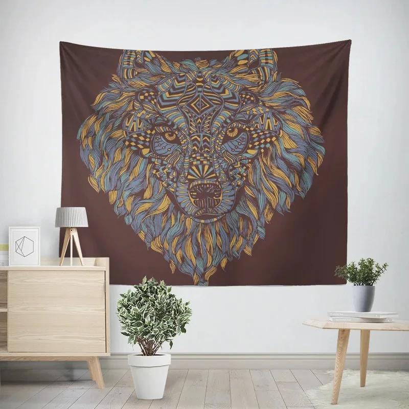 Modern Room Decoration Household Items Wall Hanging Aesthetic Bedroom Wall Art Large Fabric Tapestry Nordic Morandi Abstract