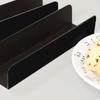 creative Carbon Steel Pork Chop Bun Mold Non-Stick U-Shaped DIY Baking Mold Tools Rectangular Shapes Bread Mold Kitchen Baking