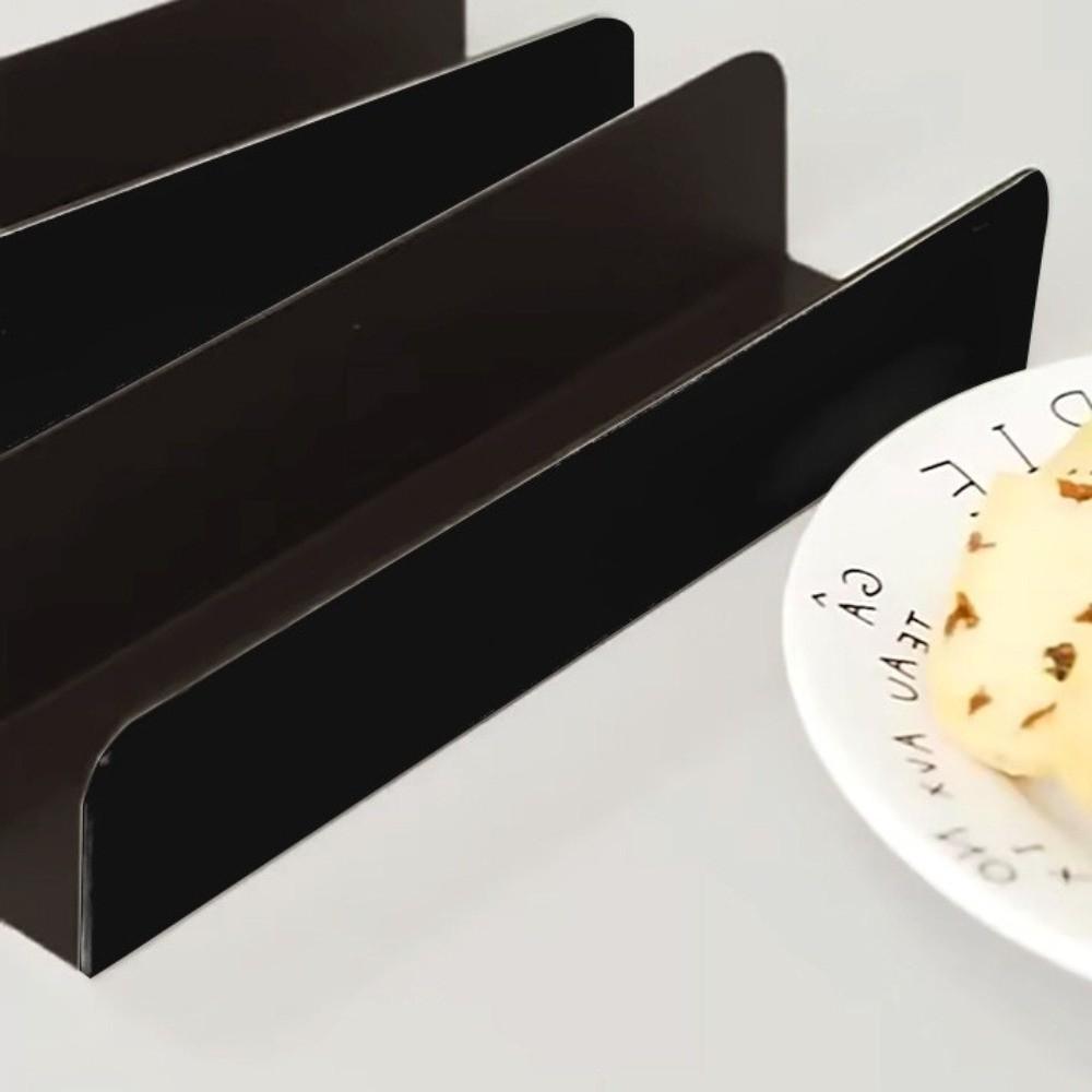 creative Carbon Steel Pork Chop Bun Mold Non-Stick U-Shaped DIY Baking Mold Tools Rectangular Shapes Bread Mold Kitchen Baking